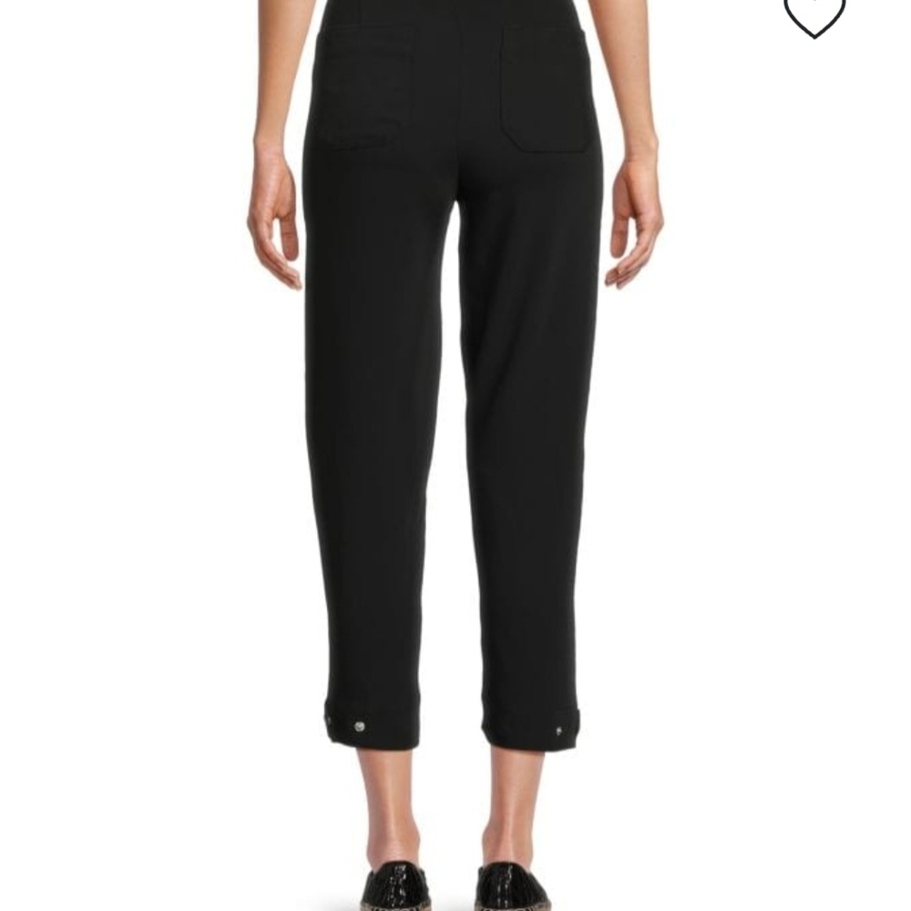 Karl Lagerfeld Black Cropped Pants NWT